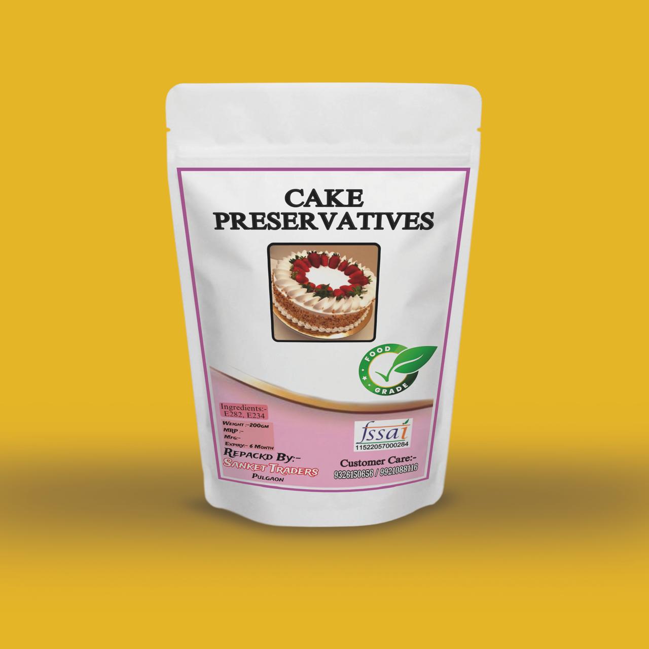 Cake Preservatives — Sanket Traders Food Chemicals & Food Preservatives