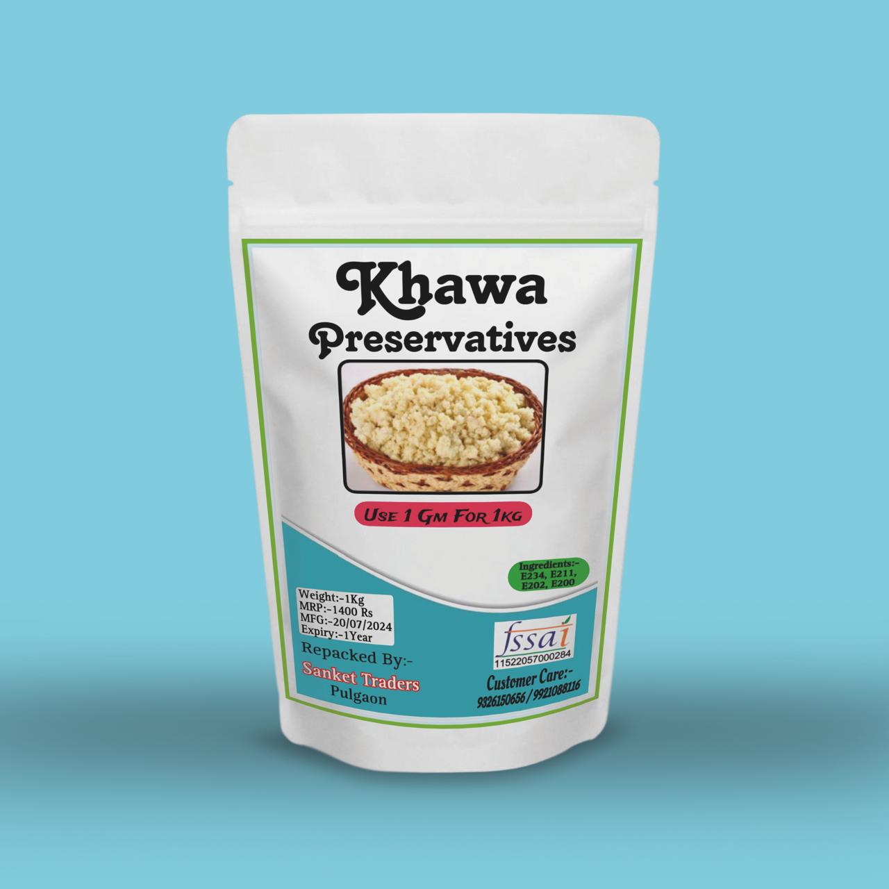 Khawa Preservatives — Sanket Traders Food Chemicals & Food Preservatives