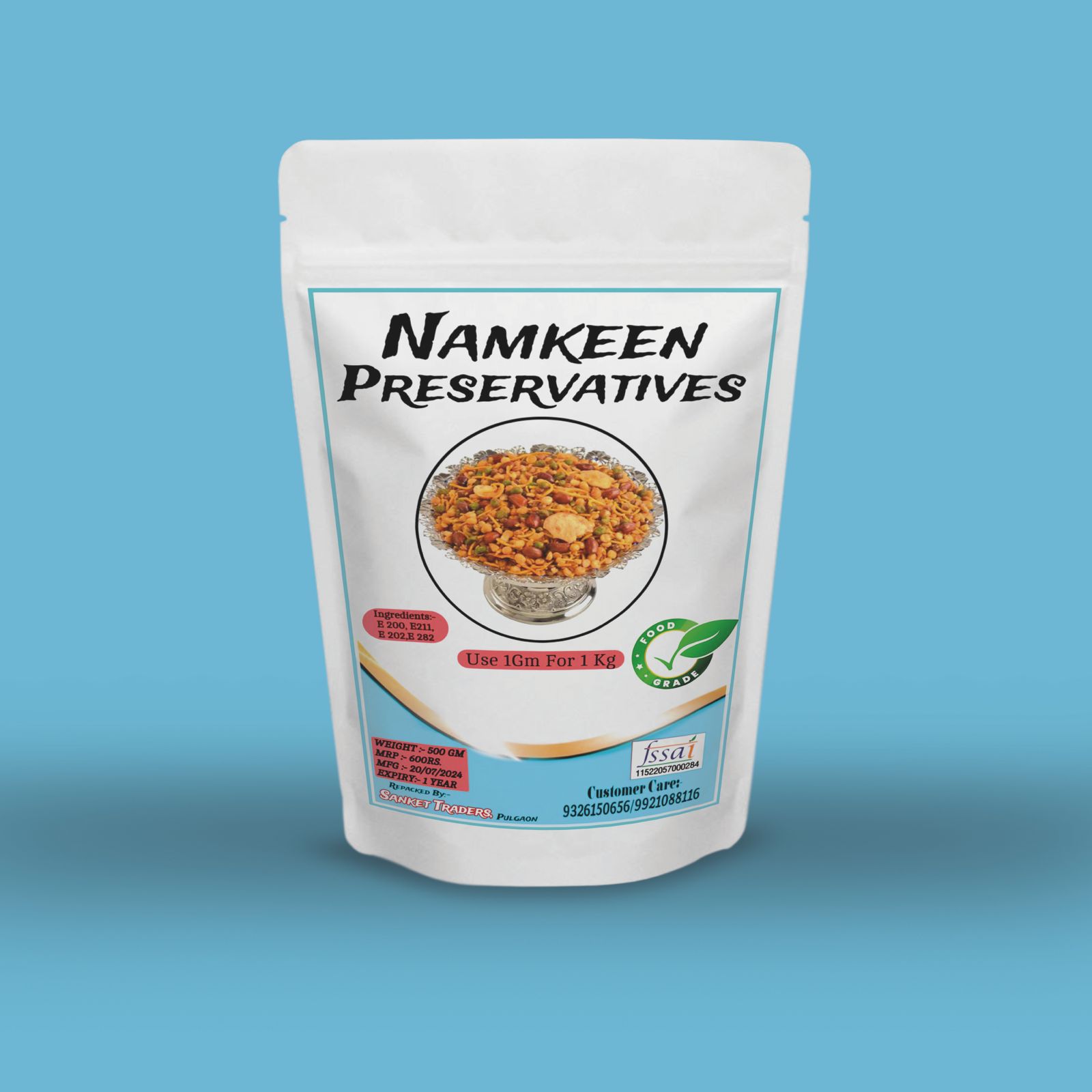 Namkeen Preservatives — Sanket Traders Food Chemicals & Food Preservatives