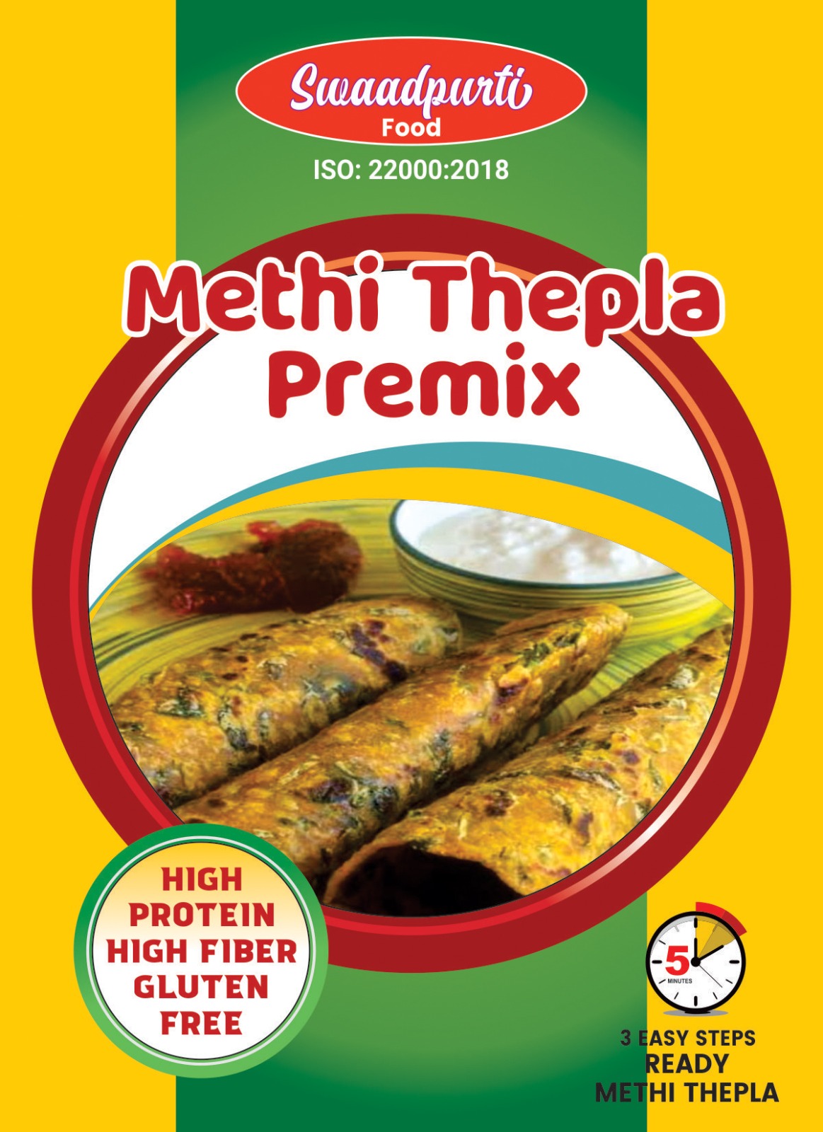 Methi Thepla Premix — Swaadpurti Food