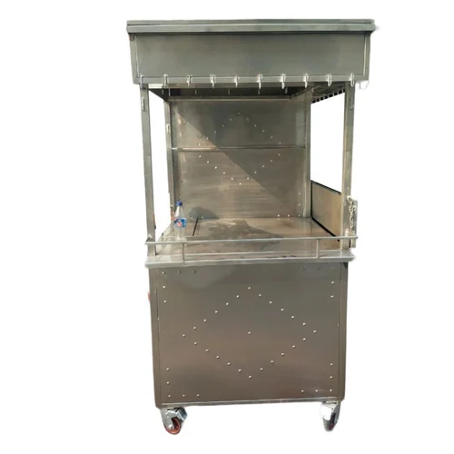 Stainless Steel Juice Display Counter — Ekvira Enterprises